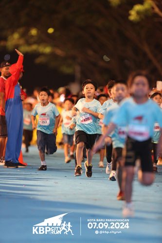 Race photo from KBP City Run 2024