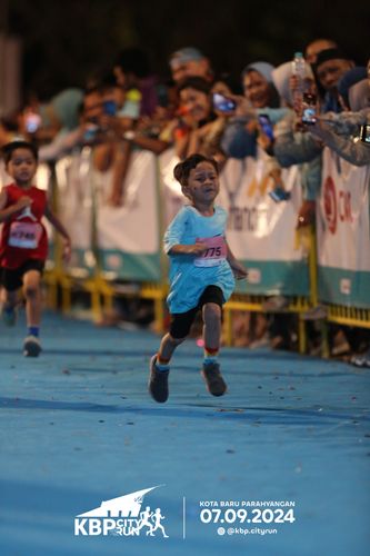 Race photo from KBP City Run 2024