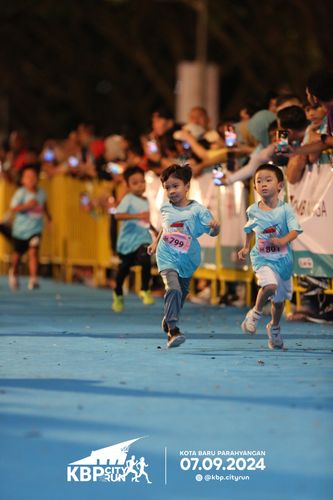 Race photo from KBP City Run 2024