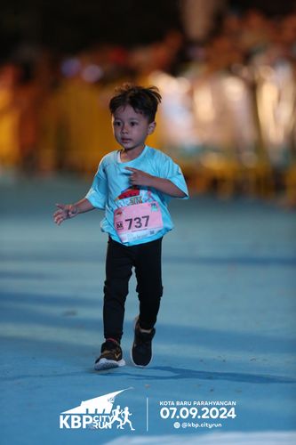 Race photo from KBP City Run 2024