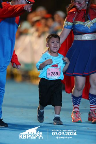 Race photo from KBP City Run 2024