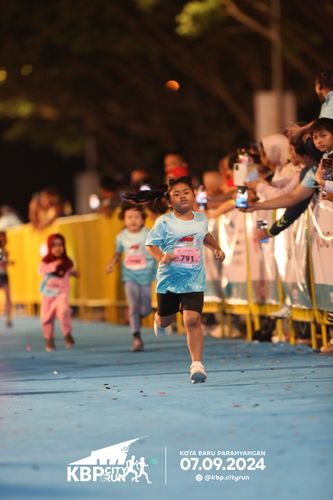 Race photo from KBP City Run 2024