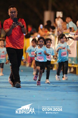 Race photo from KBP City Run 2024