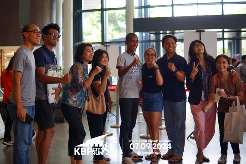 Race photo from KBP City Run 2024