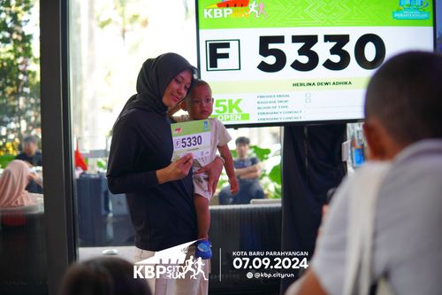 Race photo from KBP City Run 2024