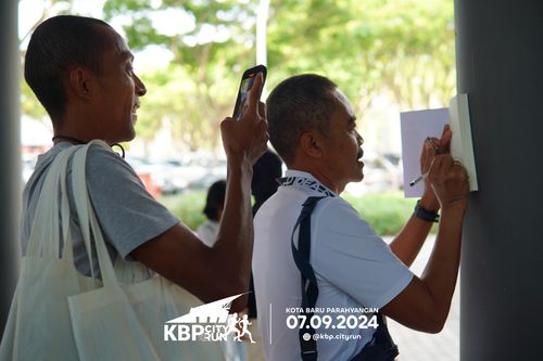 Race photo from KBP City Run 2024