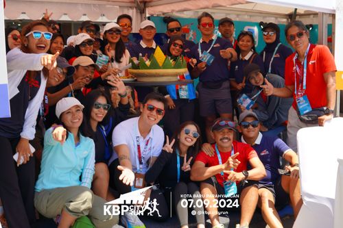 Race photo from KBP City Run 2024