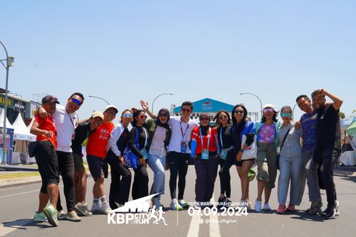 Race photo from KBP City Run 2024