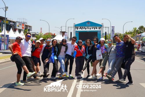 Race photo from KBP City Run 2024