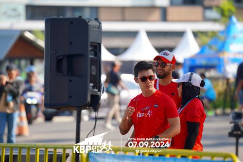 Race photo from KBP City Run 2024
