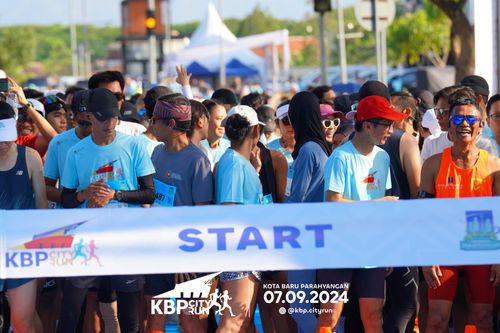 Race photo from KBP City Run 2024