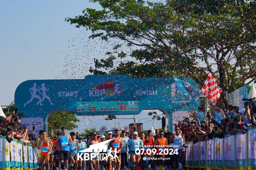 Race photo from KBP City Run 2024