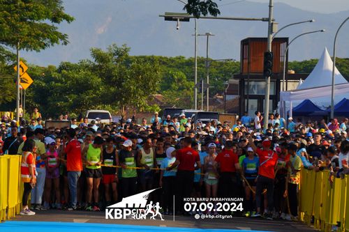 Race photo from KBP City Run 2024