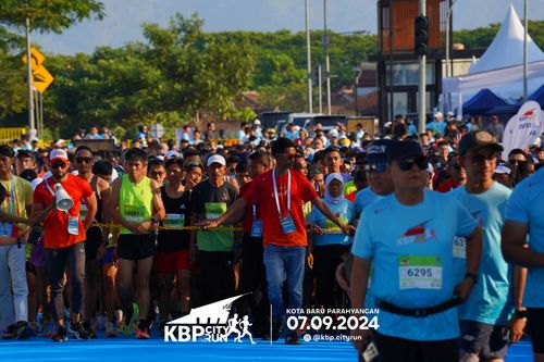 Race photo from KBP City Run 2024