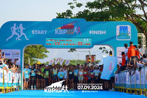 Race photo from KBP City Run 2024