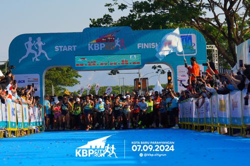 Race photo from KBP City Run 2024