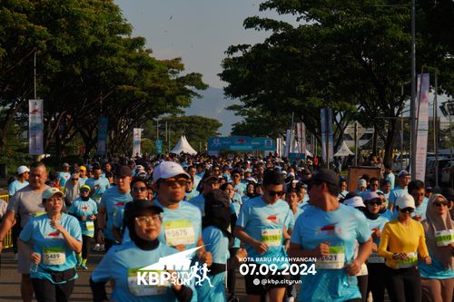Race photo from KBP City Run 2024