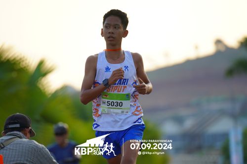 Race photo from KBP City Run 2024