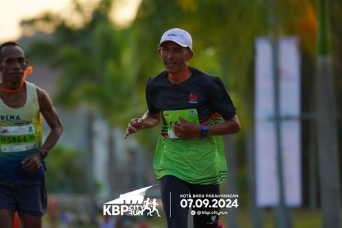 Race photo from KBP City Run 2024