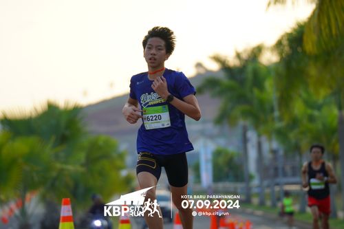 Race photo from KBP City Run 2024