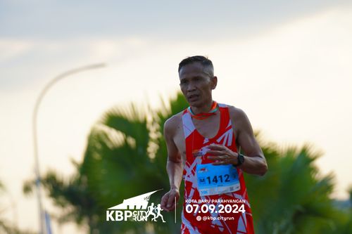 Race photo from KBP City Run 2024