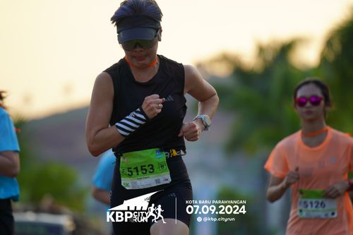 Race photo from KBP City Run 2024