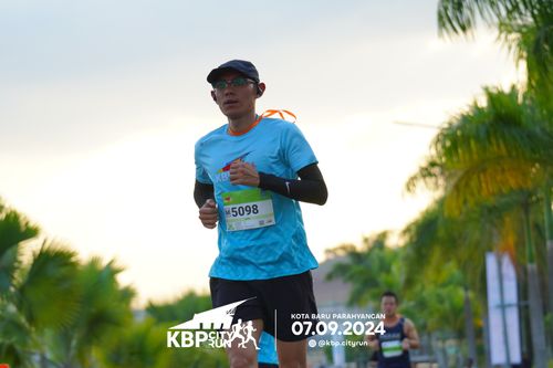 Race photo from KBP City Run 2024