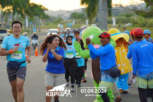 Race photo from KBP City Run 2024