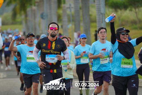 Race photo from KBP City Run 2024