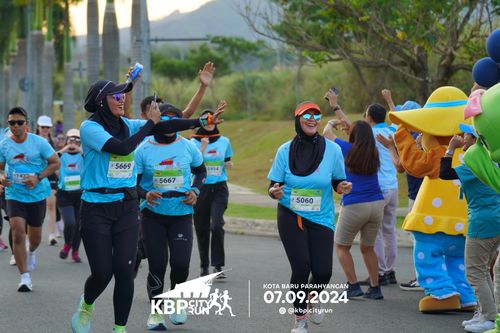 Race photo from KBP City Run 2024