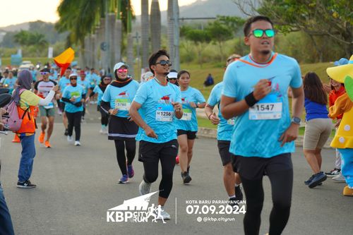 Race photo from KBP City Run 2024