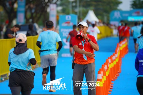 Race photo from KBP City Run 2024