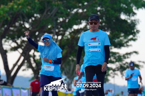 Race photo from KBP City Run 2024