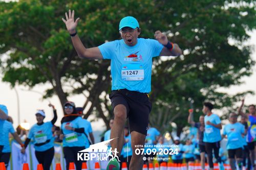 Race photo from KBP City Run 2024