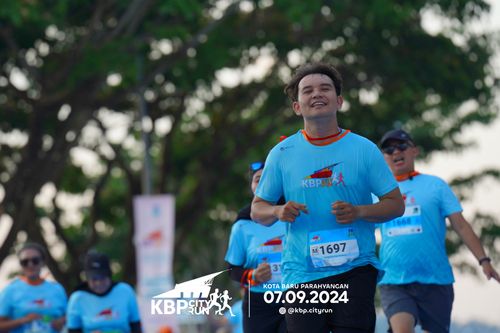 Race photo from KBP City Run 2024