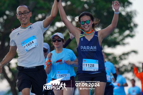 Race photo from KBP City Run 2024