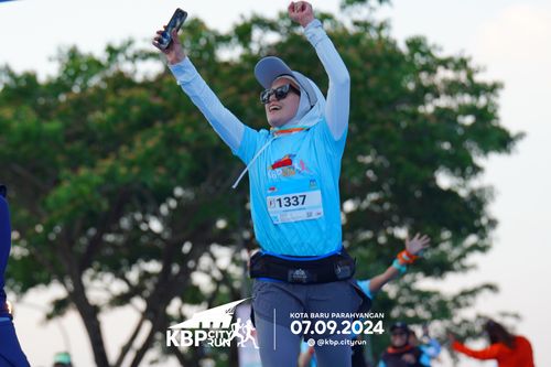 Race photo from KBP City Run 2024