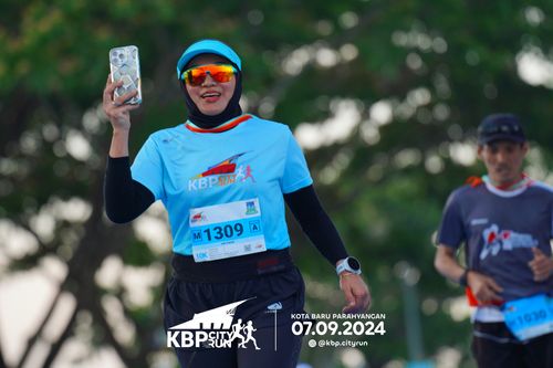 Race photo from KBP City Run 2024