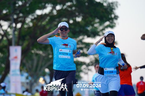 Race photo from KBP City Run 2024