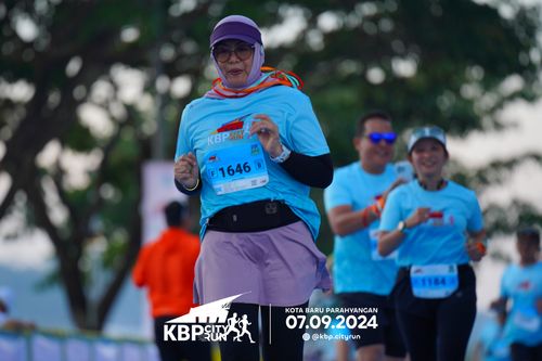 Race photo from KBP City Run 2024