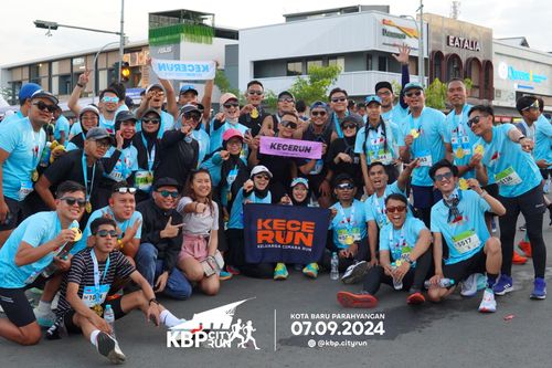 Race photo from KBP City Run 2024