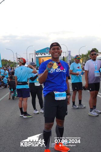 Race photo from KBP City Run 2024