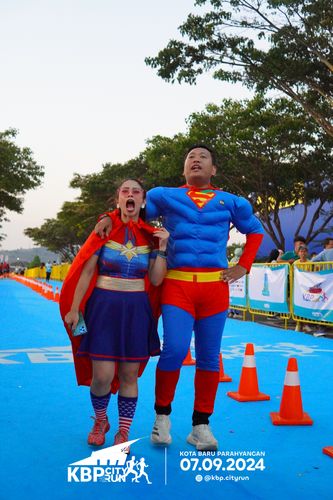 Race photo from KBP City Run 2024