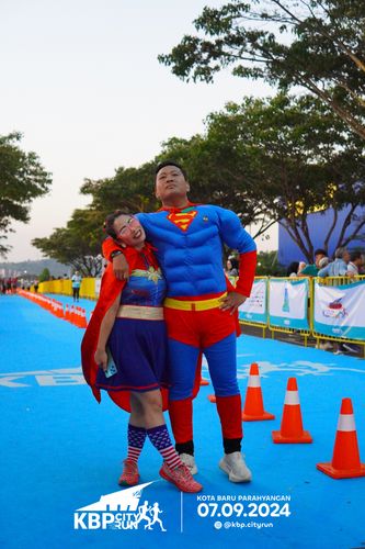 Race photo from KBP City Run 2024