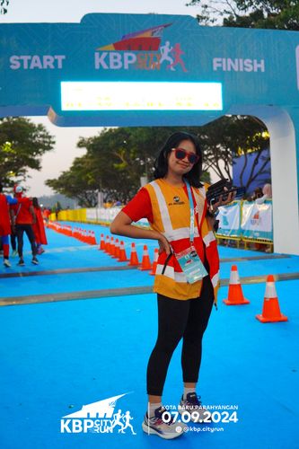 Race photo from KBP City Run 2024