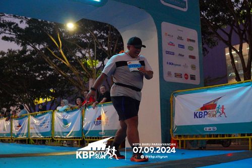 Race photo from KBP City Run 2024