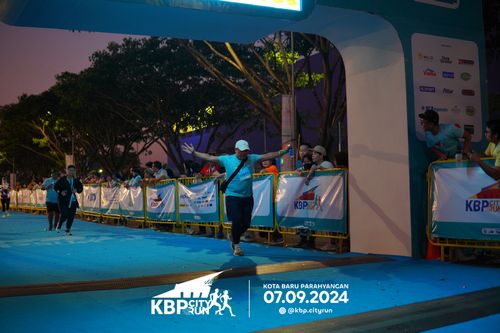 Race photo from KBP City Run 2024