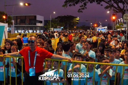 Race photo from KBP City Run 2024