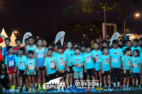 Race photo from KBP City Run 2024
