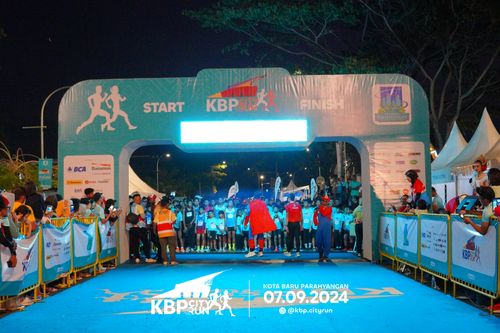 Race photo from KBP City Run 2024